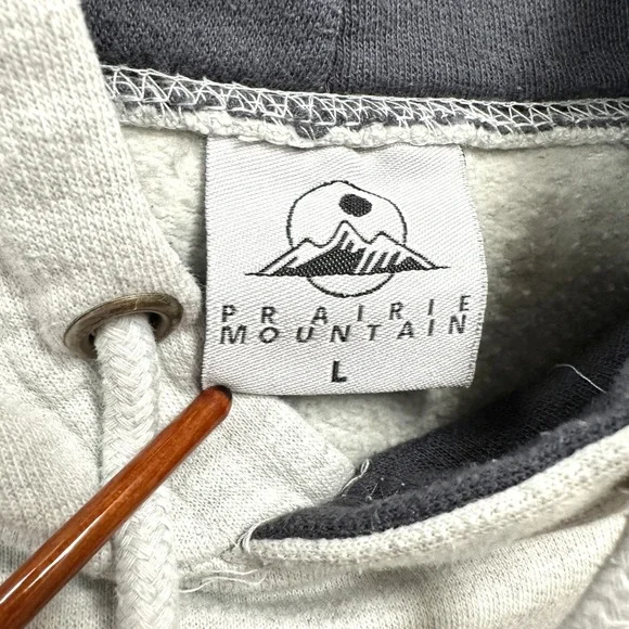 Prairie Mountain Hoodie Men's Large Grey Grand Canyon National Park AZ - Picture 2 of 6